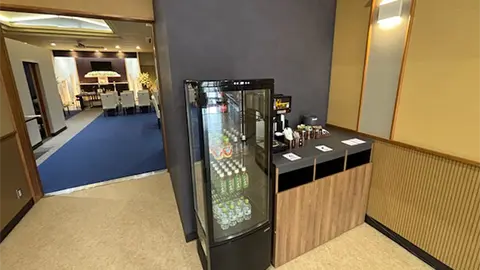 フリー ドリンク コーナー