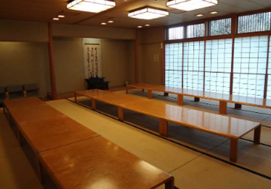 瑞穂斎場の小式場控室(28席)